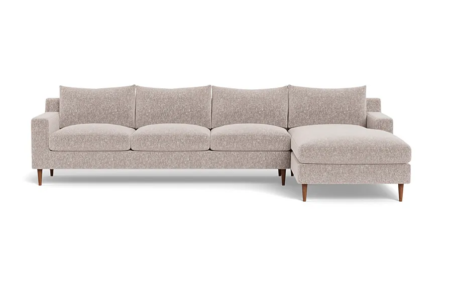 Sloan 4-Seat  Chaise Sectional *Down alternative fill