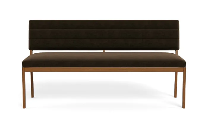 Nora Wood Framed Upholstered Bench