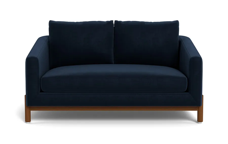 Oslo Loveseat, Bench Cushion, Down alternative fill