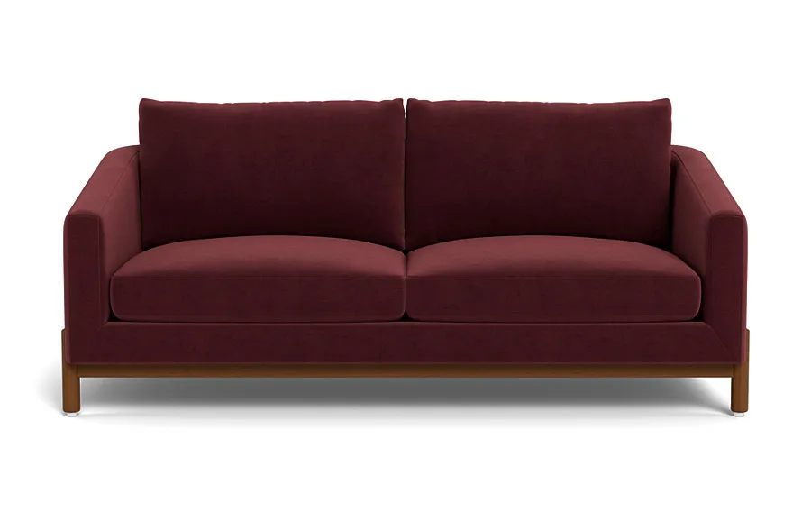Oslo 2-Seat Sofa, 2 Cushions, Down alternative fill