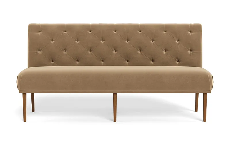Dorian Upholstered Larger Dining Bench with Tufting Option