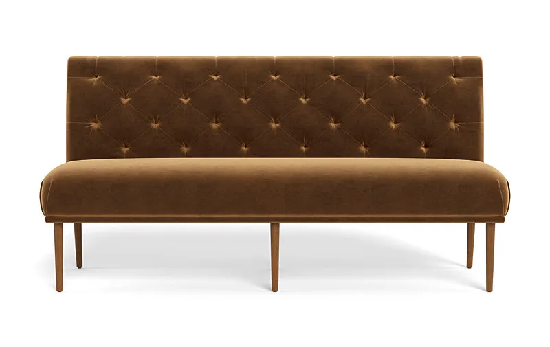 Dorian Upholstered Larger Dining Bench with Tufting Option
