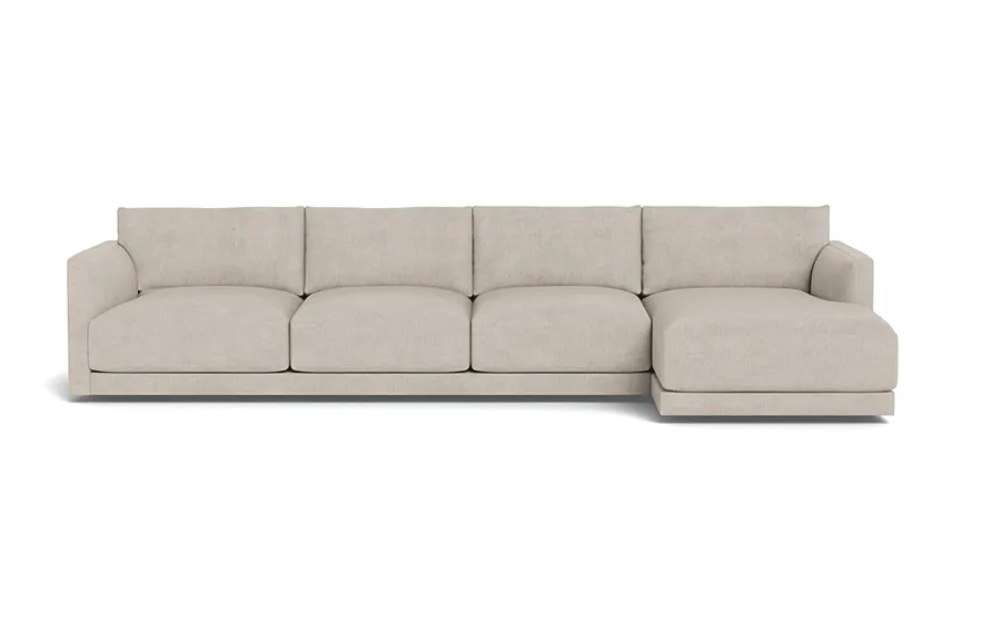 Lukas 4-Seat Right Chaise Sectional