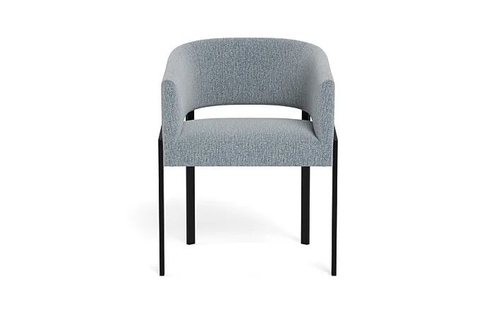 Mina Metal Framed Upholstered Chair