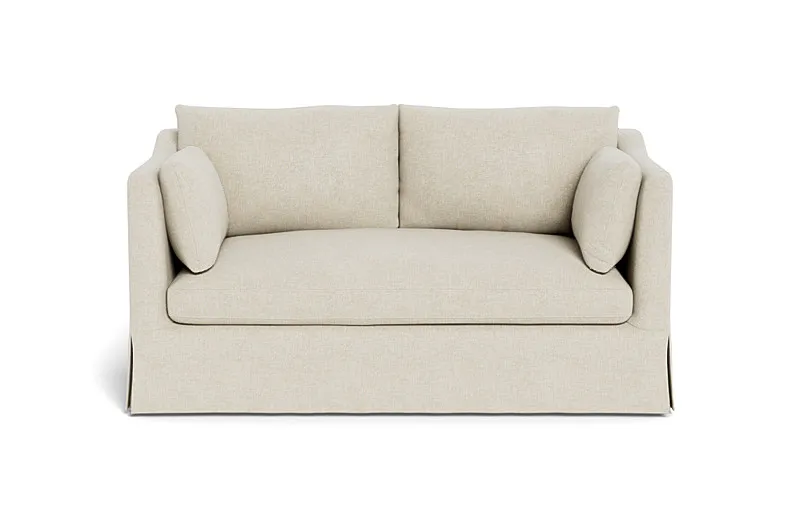 Caitlin Slipcovered Loveseat by The Everygirl®