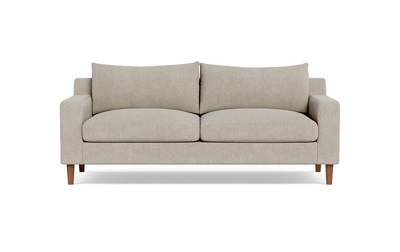 Sloan Fabric 2-Seat Sofa, standard down fill