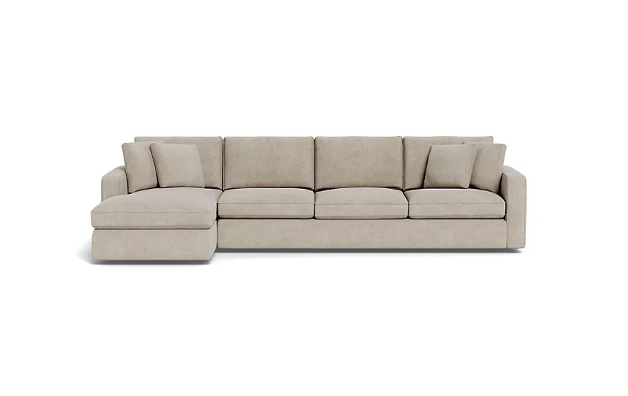 James 4-Seat Left Chaise Sectional
