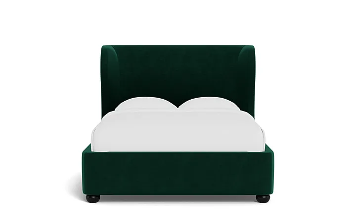 Maxwell Upholstered Bed with Lift Storage Option