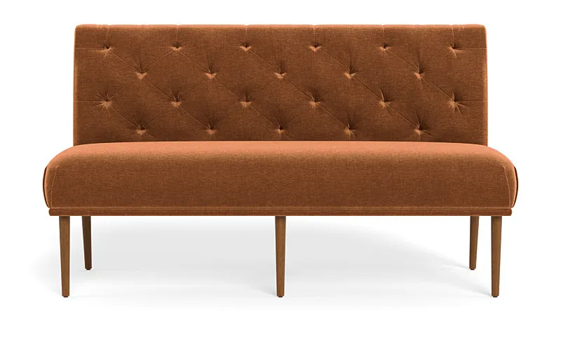 Dorian Upholstered Dining Bench with Tufting Option