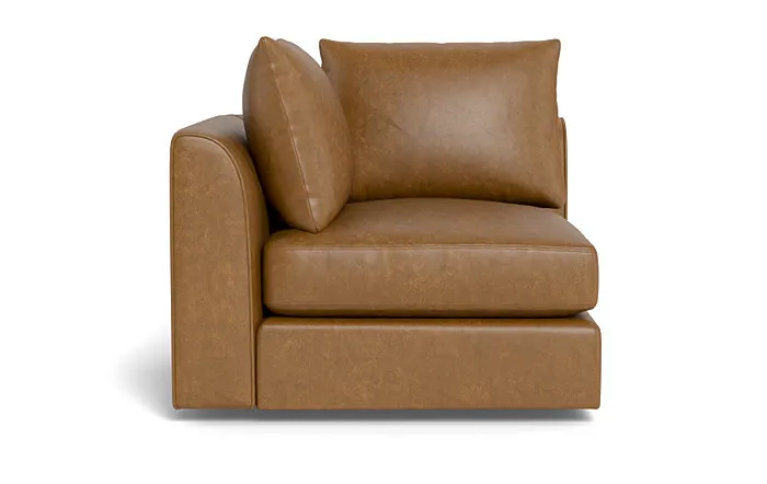Beckham Leather Modular Corner Unit