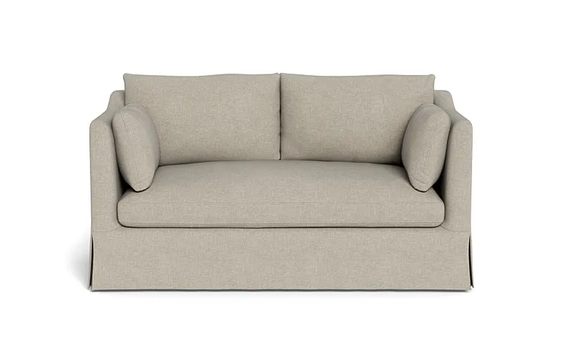 Caitlin Slipcovered Loveseat by The Everygirl®