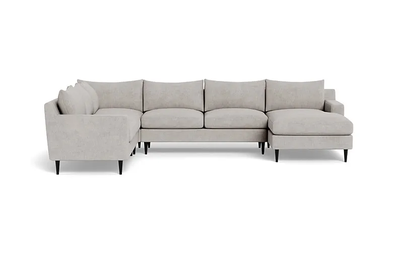 Sloan 4-Piece Corner Sectional Sofa with  Chaise