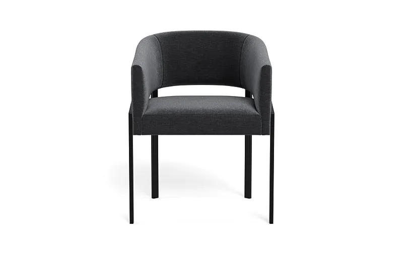 Mina Metal Framed Upholstered Chair