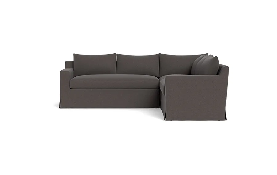 Sloan Slipcovered Corner 4-Seat Sectional Sofa