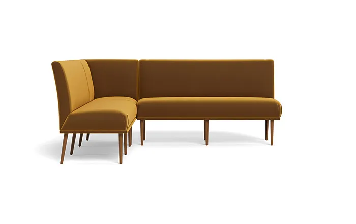Dorian Upholstered Corner Banquette with Tufting Option