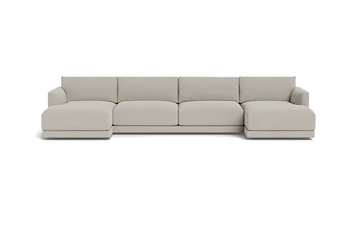 Lukas 3-Piece 4-seat U-Chaise Sectional 