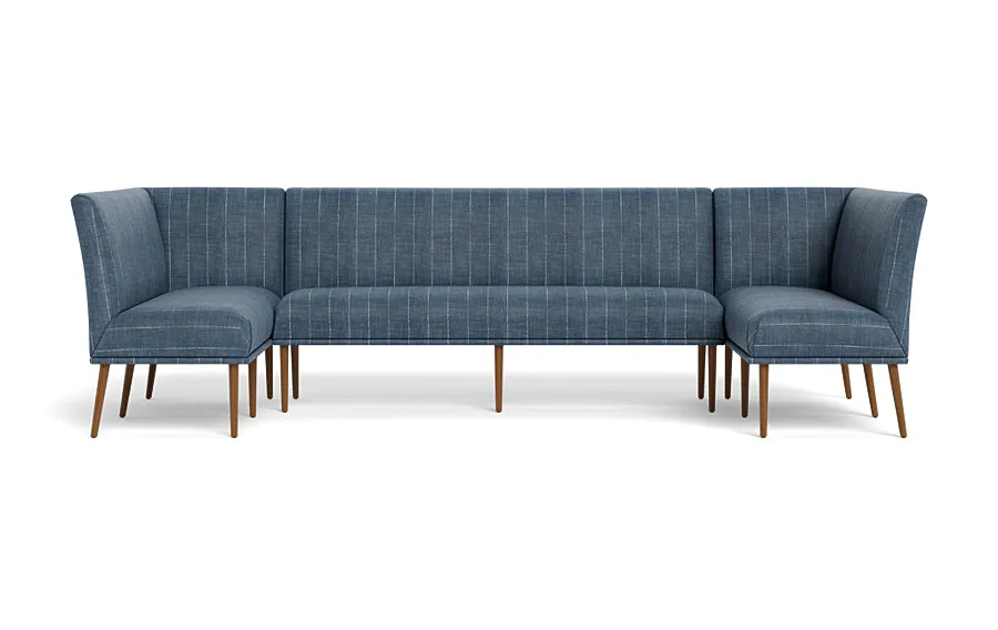 Dorian Upholstered U-Shaped Banquette with Tufting Option