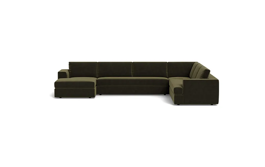 Lee 4-Piece 5-Seat Corner Chaise Sectional Left