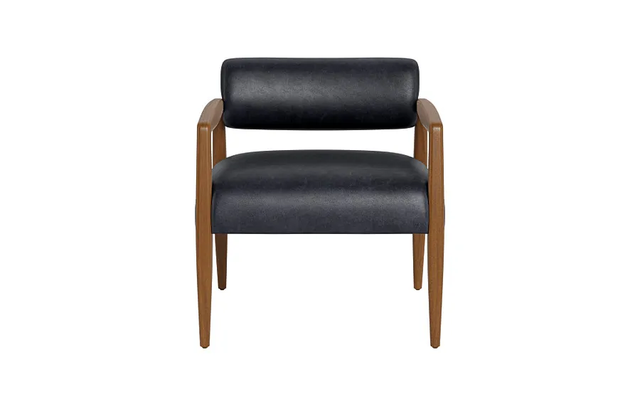 Gwen Leather Accent Chair