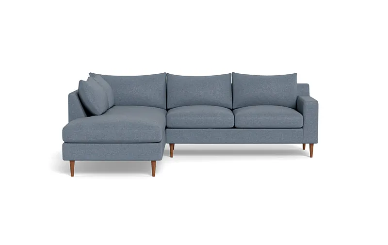 Sloan 3-Seat  Bumper Sectional 105''