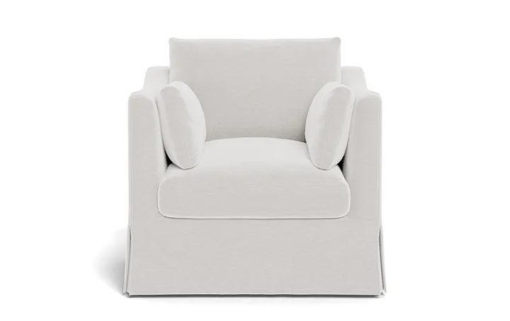 Caitlin Slipcovered Swivel Chair by The EverygirlÃ?Â®
