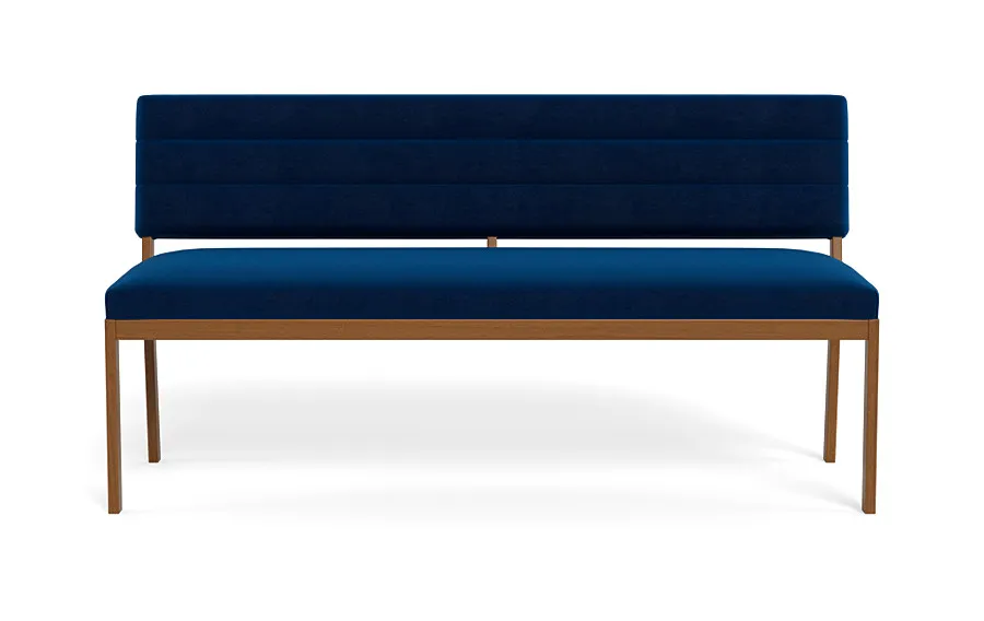 Nora Wood Framed Upholstered Bench