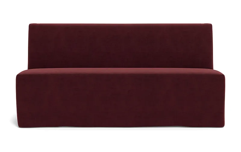 Dorian Slipcovered Larger Dining Bench
