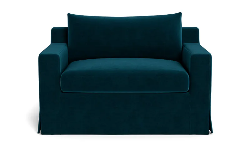 Sloan Slipcovered Chair and a Half