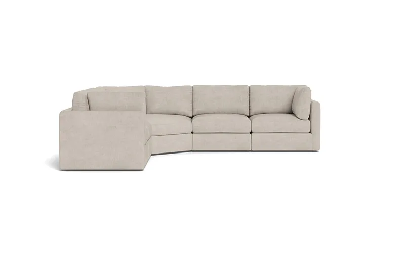 Tatum Modular 5-Seat Wedge Corner Sectional