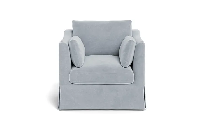 Caitlin Slipcovered Petite Chair by The EverygirlÃ?Â®