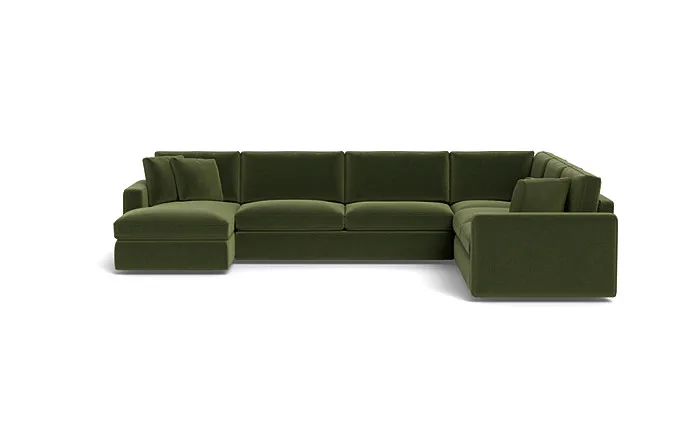 James 4-Piece 5-Seat Corner Chaise Sectional Left