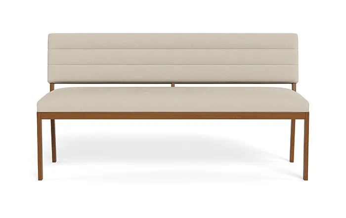 Nora Wood Framed Upholstered Bench