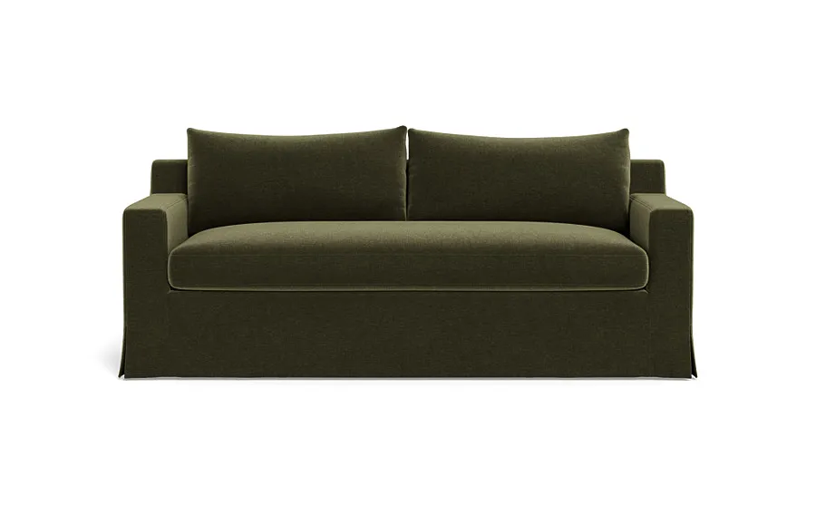Sloan Slipcovered Bench Seat Sofa