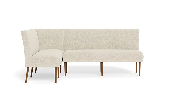 Dorian Upholstered Left Banquette with Tufting Option