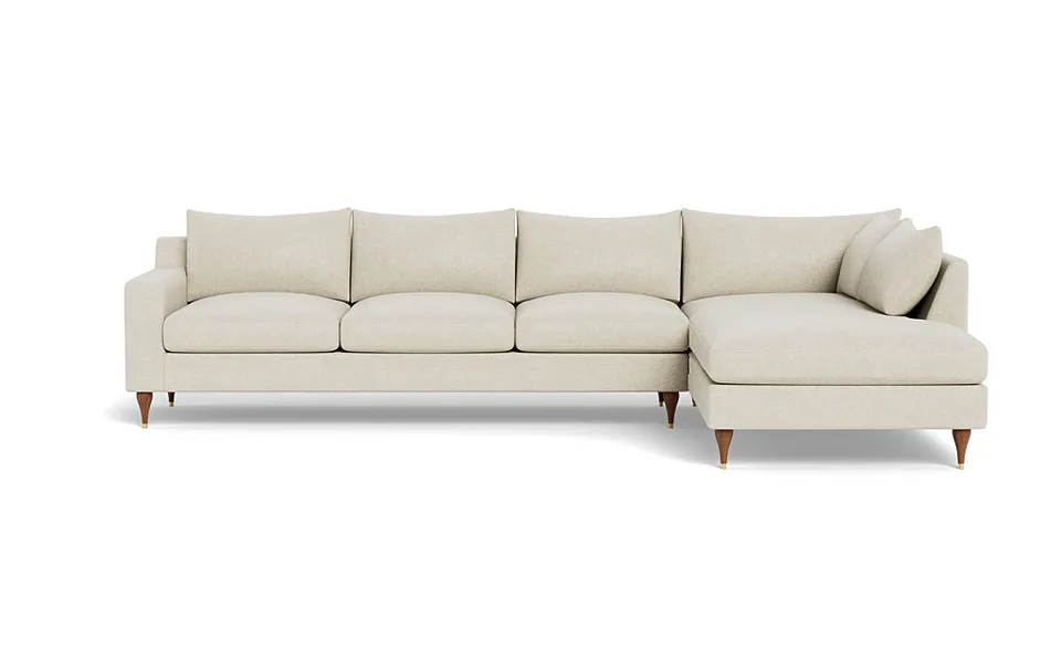 Sloan 4-Seat Right Bumper Sectional