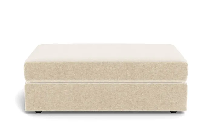 Lee Larger Rectangle Ottoman with Storage Option