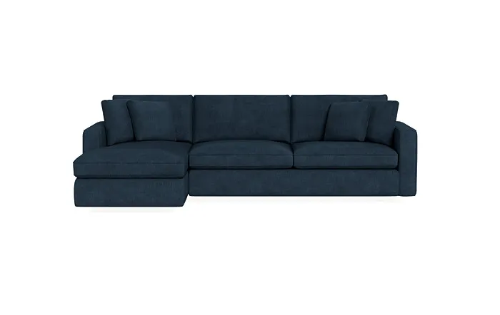 James 3-Seat Left Chaise Sleeper Sectional