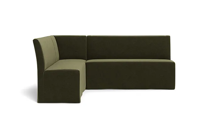 Dorian Slipcovered Corner Banquette