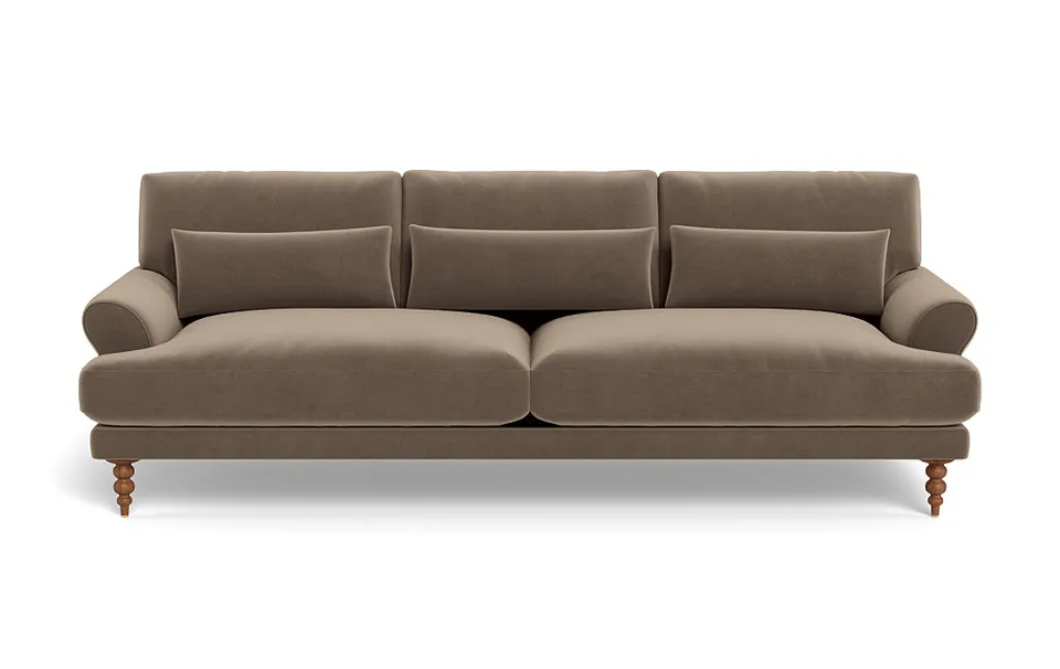Maxwell Fabric Sofa by Apartment Therapy *Down alternative fill.