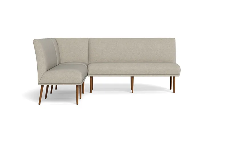Dorian Upholstered Corner Banquette with Tufting Option