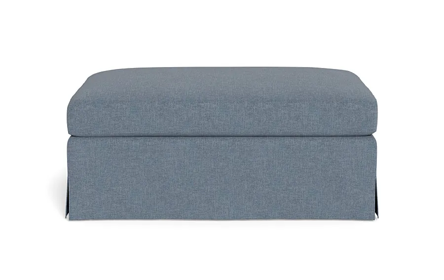 Sloan Slipcovered Ottoman