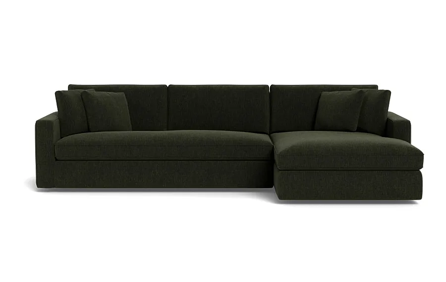 James 3-Seat Right Chaise Sectional