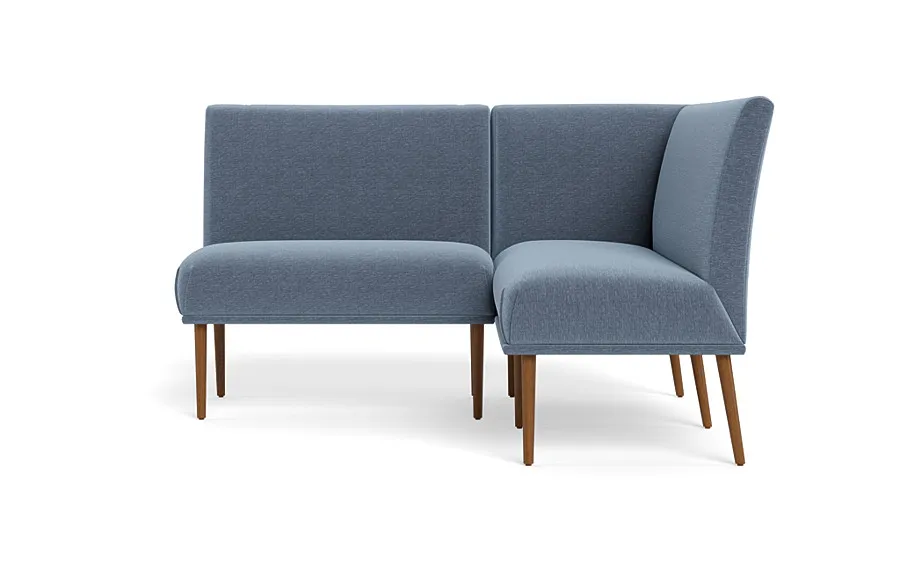 Dorian Upholstered Petite Right Banquette with Tufting Option