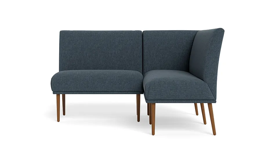 Dorian Upholstered Petite Right Banquette with Tufting Option