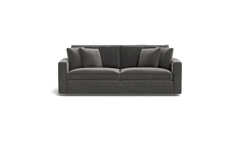 James Sleeper Sofa with Contrast Piping