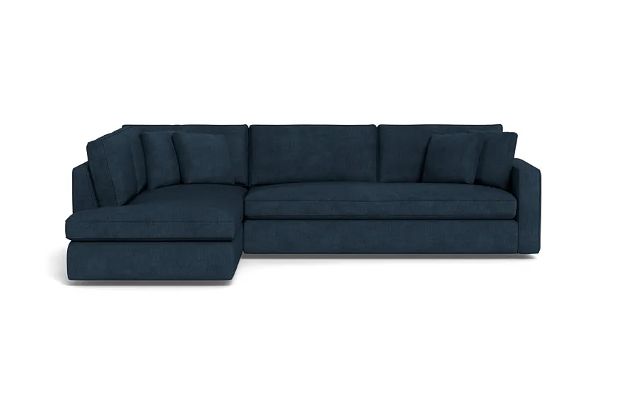 James 3-Seat Left Bumper Sectional