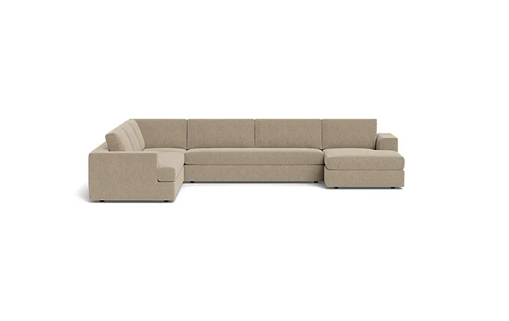 Lee 4-Piece 5-Seat Corner Chaise Sectional Right