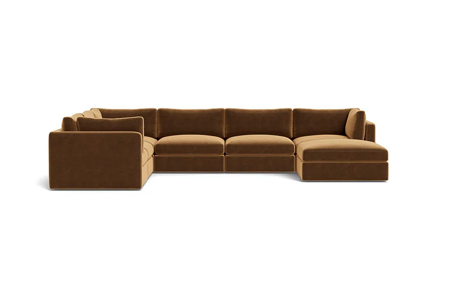 Tatum Modular Corner Chaise Sectional 