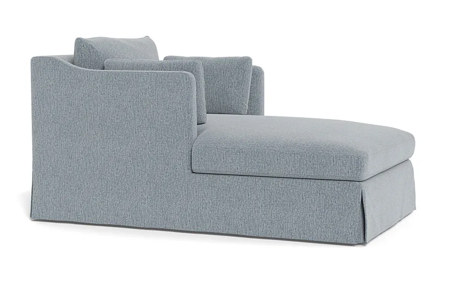 Caitlin Slipcovered Chaise Lounge by The Everygirl®