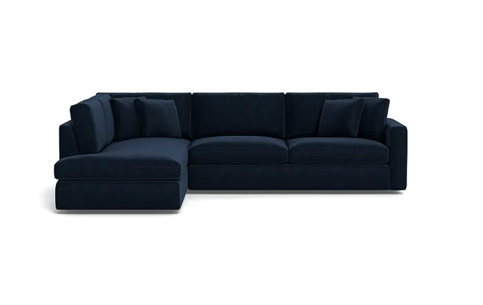 James 3-Seat Left Bumper Sleeper Sectional